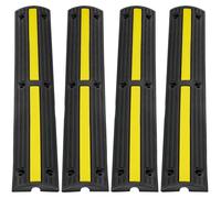 VEVOR - 4 unidades de pasacables para mangueras, protección para cables, cubierta para cables, 100 x 15 x 3,1 cm
