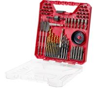 VEVOR 70 PCS Juego de Brocas para Taladro y Destornillador con Estuche de Transporte, Adecuadas para Taladrar y Atornillar Madera, Metal, Cemento