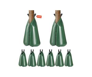 VEVOR 8 PCS Bolsa de Riego de 75,7 L para Árboles Nuevos, Bolsas de Riego por Goteo para Árboles Rellenables de Liberación Lenta de 5 a 9 Horas con Cremallera para Apuntar a las Raíces Profundas