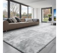VEVOR Alfombra de Pelo Largo Rectangular, 2743 x 3658 mm, Mullida, de Triple Capa, 35 mm Altura, Ideal para Salones Grandes, Cine en Casa y Zonas de Estar, Suave y sin Pelusa, Fácil de Limpiar