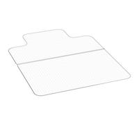VEVOR Alfombra Protectora para Suelos Alfombrados 1219,2 x 914,4 mm Alfombrillas de PVC para Silla de Oficina Antideslizante Fácil de Limpiar Deslizamiento Suave para Hogar, Oficina, Transparente