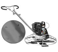 VEVOR, alisador de concreto motorizado, 24 pulgadas, con placa flotante, motor de gasolina de 6 HP para superficies de concreto lisas, alisador de concreto comercial pesado con cuchilla integrada, col