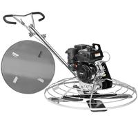 VEVOR, alisador de hormigón motorizado, 24 pulgadas, con placa deslizante, motor de gasolina de 6 HP para superficies de hormigón lisas, alisador de hormigón comercial de alta resistencia con cuchilla