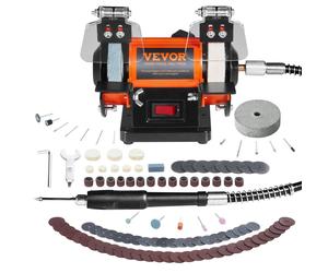 VEVOR - Amoladora doble, soporte para amolar, 150 mm, 50 W, máquina de amolar eléctrica