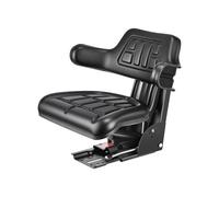 VEVOR Asiento Universal para Carretilla Elevadora de 610 x 510 x 510 mm, Asiento Elevadora Impermeable, Asiento Ajustable con Suspensión con Microinterruptor para Tractor, Cortadora de Césped