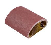 VEVOR Bandas de Lijado de 202 x 485 mm, 12 Unidades de Óxido de Aluminio de Grano 80 para Carpintería, Acero, Aluminio y Metales no Ferrosos, Duraderas y Resistentes al Calor, Ajuste Perfecto