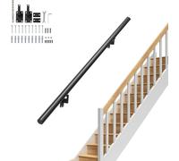 VEVOR: Barandilla de aluminio, fácil de mantener, para escaleras. Longitud: 1524 mm. Capacidad de carga: 199,6 kg. Distancia entre pilares: 1000 mm. Ideal para barandillas de escaleras, balcones y mur