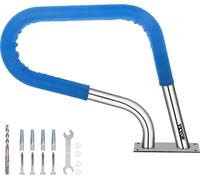 VEVOR - Barandilla de piscina tipo arco, 30"x22", pasamanos de acero inoxidable con cubierta para el agarre