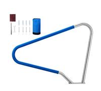 VEVOR Barandilla para Piscina, Carga de 100 kg, Acero Inoxidable 304, Cubierta Antideslizante Extraíble, Amplia Gama de Accesorios, para Piscinas, Parques Acuáticos y Spas, 1220 x 100 x 915 mm