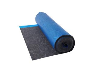 VEVOR Base para Suelo Laminado 18,6 m²/Rollo con Barrera de Vapor Integrada, Película Fibra y PE Alta Resistencia, Insonorizante y Antirruido, para Suelos de Madera, 18600 x 1000 x 3 mm, Azul