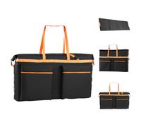 VEVOR Bolsa para Panel Solar 2 x 400 W 45 kg Bolsa de Transporte Faraday | para Camping y Autocaravana, con Bloqueo de Señal hasta 40 GHz, 2 Bolsillos Exteriores y Correas Cómodas para Uso Exterior