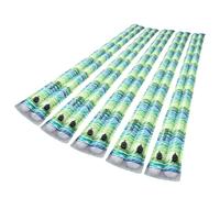 VEVOR Bolsas de Peso para Piscina, 5 PCS, 240 x 30 cm, Bolsa de Tubos de Peso de PVC con Bandas Reflectantes y Tapón de Rosca Antifugas para Cubierta de la Piscina en Invierno, Verde Fluorescente