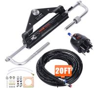 VEVOR Bomba de Dirección 150HP Bomba de Dirección Asistida 150HP Sistema de Dirección de La Embarcación 150HP Kit de Dirección Hidráulica con Cilindro de Bomba Kit de Dirección Fuera de Borda