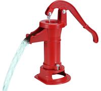 VEVOR, bomba de pistón vintage, altura máxima de bombeo de 7,6 metros, bomba manual de hierro fundido con mango ergonómico, conexión G1-5/8 pulgadas, diseño clásico para uso en exteriores, hogar, pati