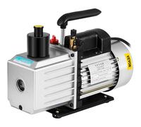 VEVOR Bomba de Vacío 8 CFM 3/4 HP Bomba de Vacío de Aire Acondicionado de Doble Etapa 220 V 0,3 PA Herramienta de Refrigerante HVAC de Vacío Definitiva para Aire Acondicionado Doméstico, Automóviles