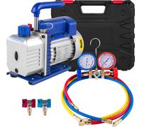 VEVOR - Bomba de vacío de 220 V, 50 Hz. Bomba de vacío para equipos de vacío. Bomba de refrigerante de 1720 U