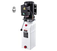 VEVOR Bomba Hidráulica CA220-240V 2,2kW 10 Cuartos para Remolque Basculante, Presión Máxima de Alivio de 22 MPa, Caudal de 6,3 L/min, 3400 r/min, Instalación Vertical, para Elevación de Automóviles