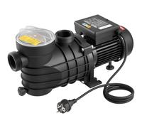 VEVOR Bomba para Piscina Elevada 180 W Caudal Máximo de 10800 L/H Bomba de Filtración para Piscina de Una Sola Velocidad, CA 220-240 V 2850 RPM, Altura de Elevación Máxima de 8 m, con Filtro y Tapa