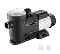 VEVOR Bomba para Piscinas Elevadas de 2 HP, 220 V-240 V, 1450/2860 RPM, Doble Velocidad, 1800 W, Caudal Máximo de 33 000 L/H, Potente, Ahorro de Energía, Polipropileno, Reduce el Consumo de Energía