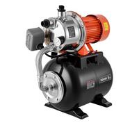 VEVOR Bomba para Pozos Poco Profundos 1,6 HP, Bomba de Agua de Trasvase 5000 LPH, de Acero Inoxidable, con Tanque de Presión 19 L, Filtro, Sistema de Refuerzo de Agua Automático, para Jardín, Césped