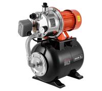 VEVOR Bomba para Pozos Poco Profundos 1,6 HP, Bomba de Agua de Trasvase 5000 LPH, de Acero Inoxidable, con Tanque de Presión 19 L, Filtro, Sistema de Refuerzo de Agua Automático, para Jardín, Césped
