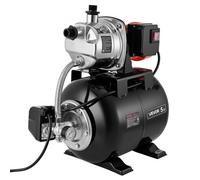 VEVOR Bomba para Pozos Poco Profundos 1 HP, Bomba de Agua de Trasvase 3750 LPH, de Acero Inoxidable, con Tanque de Presión 19 L, Filtro, Sistema de Refuerzo de Agua Automático, para Jardín, Césped