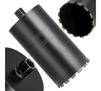 VEVOR Broca de Diamante para Perforación en Húmedo, 203 mm de Diámetro, 356 mm Profundidad de Perforación, Tecnología de Soldadura de Alta Precisión, para Hormigón Armado, Ladrillo y Mampostería