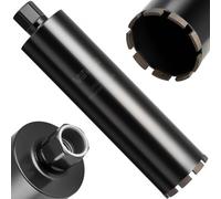 VEVOR Broca de Núcleo para Perforación en Húmedo, 102 mm Diámetro, 356 mm Profundidad, Tecnología de Soldadura de Alta Precisión, para Hormigón Armado, Ladrillo y Mampostería, 412 x 102 x 102 mm