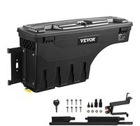 VEVOR Caja de Herramientas para Camión Capacidad 25 L Organizador de Maletero de Coche Material de ABS y Acero al Carbono Caja de Almacenamiento 925x280x425 mm con Pivote para Pasajero Chevy Silverado