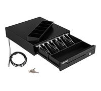 VEVOR Cajón de Efectivo Tipo de Accionamiento Cajón Portamonedas 12V Caja Registradora de Punto de Venta 33,6 x 36,8 x 8 cm Bandeja para Cajón de Dinero Cajón de Caja Registradora Bandeja