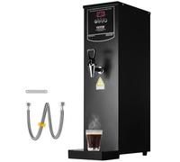VEVOR Calentador de Agua Comercial 20 L, Dispensador Eléctrico de Agua Caliente 1500 W, con Tubo Calefactor de Acero Inoxidable 316, 50 L por Hora, para Cafeterías, Restaurantes, Hoteles, Oficinas
