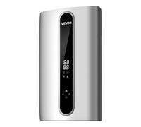VEVOR Calentador de Agua Eléctrico Instantáneo 24 kW 380-400 V sin Tanque, con 3 Niveles de Potencia, Temperatura de 30-55 °C, Panel Táctil LED y Sensor de Temperatura Integrado para Ducha y Hogar