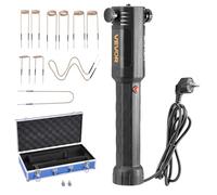 VEVOR Calentador de Inducción para Extracción de Tornillos, 1100 W, Calentador para Extracción de Tornillos Oxidados, Herramientas de Reparación de Taller con 10 Bobinas, Negro, 385 x 72 x 74 mm