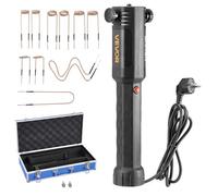 VEVOR Calentador de Inducción para Extracción de Tornillos, 1100 W, Calentador para Extracción de Tornillos Oxidados, Herramientas de Reparación de Taller con 10 Bobinas, Negro, 385 x 72 x 74 mm