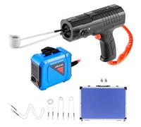 VEVOR Calentador de Inducción para Extracción de Tornillos, 1800 W, Calentador para Extracción de Tornillos Oxidados, Herramientas de Reparación de Talleres de Automóviles con 4 Bobinas, Negro
