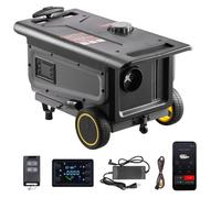 VEVOR Calentador Diésel 5-8KW Portátil, con Control por Aplicación Bluetooth, Mando a Distancia y Pantalla LCD, Diseño con Ruedas, Depósito de Combustible de 5 L para Camiones, 566 x 400 x 321 mm