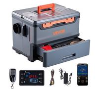 VEVOR Calentador Diésel de 5-8KW Portátil, Todo en Uno, con Control por Bluetooth, Mando a Distancia y Pantalla LCD, Depósito de Combustible 5 L para Camiones y Autocaravanas, 425 x 320 x 310 mm