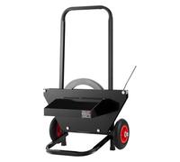 VEVOR Carro Flejador, Apto para Bobinas de Flejado de Acero con Un Diámetro Exterior de Núcleo de 600 mm, con Ruedas de Goma, Ideal para Fábricas, Almacenes y Zonas de Carga, 440 x 670 x 1000 mm