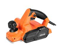 VEVOR Cepilladora Eléctrica con Cable Ancho de Corte de 82 mm, 650 W, 16800 RPM, Cepilladora de Madera, Profundidad de Corte Ajustable, Ideal para Carpintería, Biselado, Bricolaje, Acabado Liso