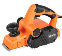 VEVOR, cepillo eléctrico, 82 mm de ancho de corte, 900 W, 14500 RPM, cepillo manual para madera, con profundidad de corte ajustable, 2 cuchillas, para trabajos de carpintería, corte de madera, proyect