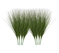 VEVOR Césped Artificial, 686 mm, Arbustos Verdes Artificiales, PVC Premium para Hogar, Jardín, Oficina, Decoración de Habitaciones, Inauguración de la Casa, 8 Piezas, Verde, 686 x 100 x 100 mm