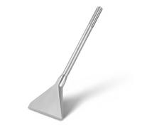 VEVOR Cincel Plano Ancho SDS Max, 350 x 150 mm, Cincel para Martillo de Demolición, Triangular y Afilado, Raspador de Suelos para Eliminación de Azulejos Baldosas Adhesivos Superficies de Paredes