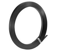 VEVOR, cinta de acero para embalaje, 19 mm x 0,55 mm x 91 m, cinta de acero para embalaje, rollo de cinta metálica, resistencia a la rotura de 775,6 kg, cintas de acero para embalaje, rollo de alta re