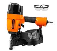 VEVOR Clavadora Neumática para Marcos de Bobinas MCN90, 45 a 90 mm con Ajuste de Profundidad sin Herramientas, 90-120 PSI para Marcos, Pisos de Pared y Ensamblaje de Paredes, 376 x 360 x 130 mm