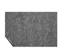 VEVOR Cojín para Alfombra Cojín Protector de Suelo, 122 x 183 cm Espesor de 12 mm, Fieltro Poliéster Puro, Gris, Área de Cobertura 2-3 ㎡ Protección del Suelo Cómodo para Dormitorio, Sala de Estar
