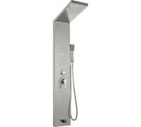 VEVOR, columna de ducha 5 en 1, cabezal de ducha, columna de ducha de lluvia, acero inoxidable, hidromasaje