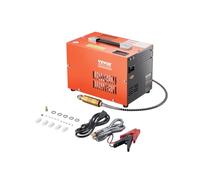 VEVOR Compresor de Aire PCP, Compresor de Aire Portátil PCP de 30 Mpa con Convertidor Incorporado y Sistema de Enfriamiento por Ventilador, con Parada Manual de 12 V CC/230 V CA, 260 x 175 x 190 mm
