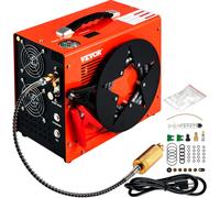VEVOR: Compresor PCP portátil de 350 W, compresor de inmersión, compresor de aire de alta presión de 1,5 L, compresor móvil multifunción de 8 mm, compresor silencioso de 2700 RPM con parada automática