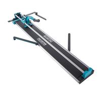 VEVOR Cortador de azulejos manual de 120 cm, corte de baldosas profesional con doble guía de acero y 2 patas antideslizantes, mango ergonómico antideslizante, escalera ajustable