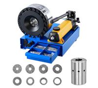 VEVOR Crimpadora de Mangueras Hidráulicas de Alta Presión, con 8 Matrices y Rango de Crimpado 6-28 mm, para Tuberías de Aceite de Baja y Alta Presión, Mangueras de Gas/Agua/Aire Acondicionado